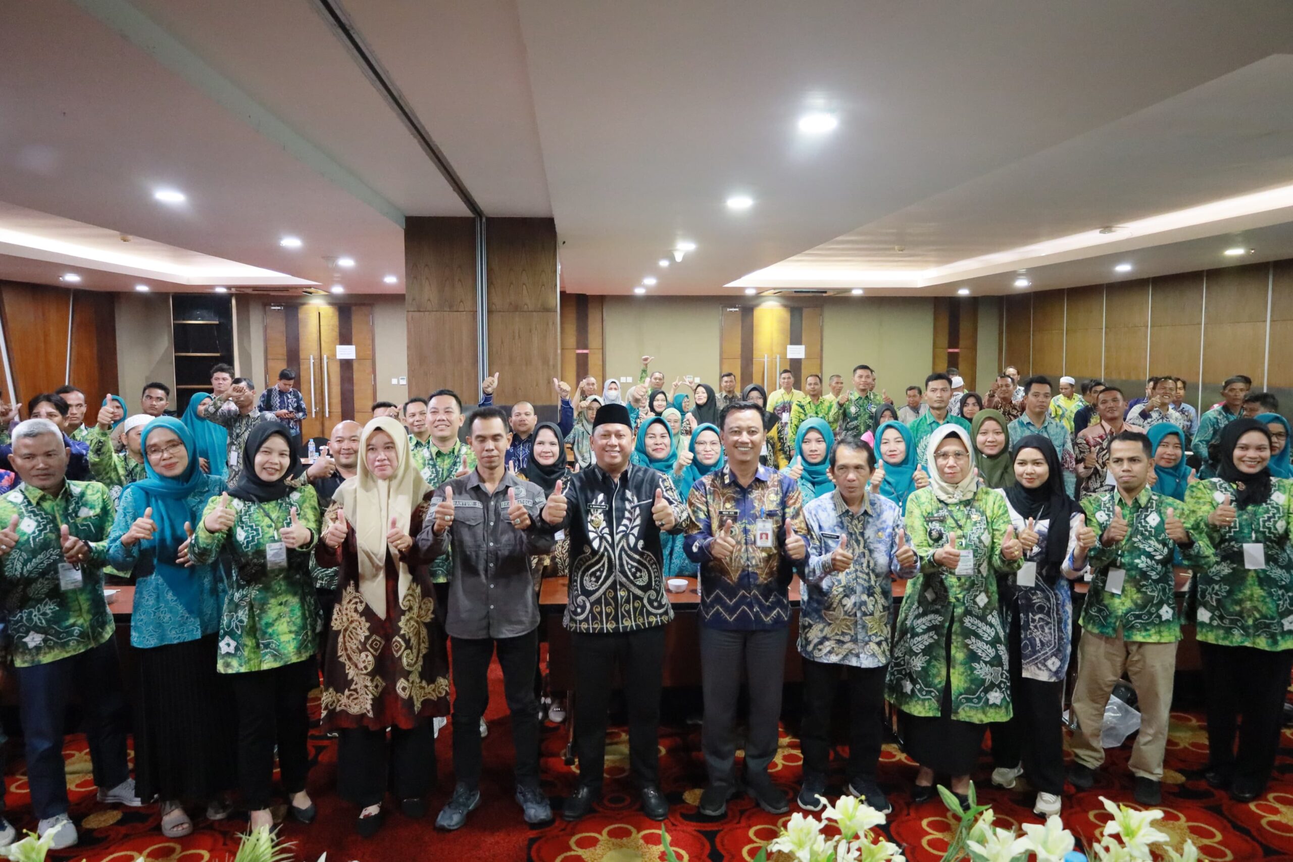 Peningkatan Kapasitas Aparatur Desa, Bupati Barito Kuala Buka Pelatihan Public Speaking dan Kepemimpinan